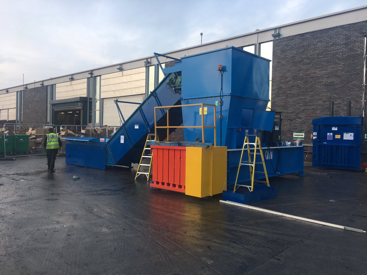 ascompaction's tweet image. A recent conveyor fed Powerkube XL install! Great job team A&amp;amp;S!