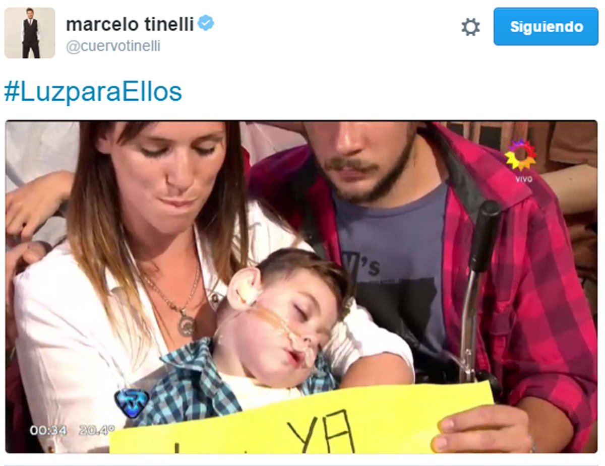 teleshowcom's tweet photo. El dramático caso de un chico electrodependiente que conmovió a Tinelli #LuzParaEllos https://t.co/AuPa6f6VTm https://t.co/h5OJfot00i