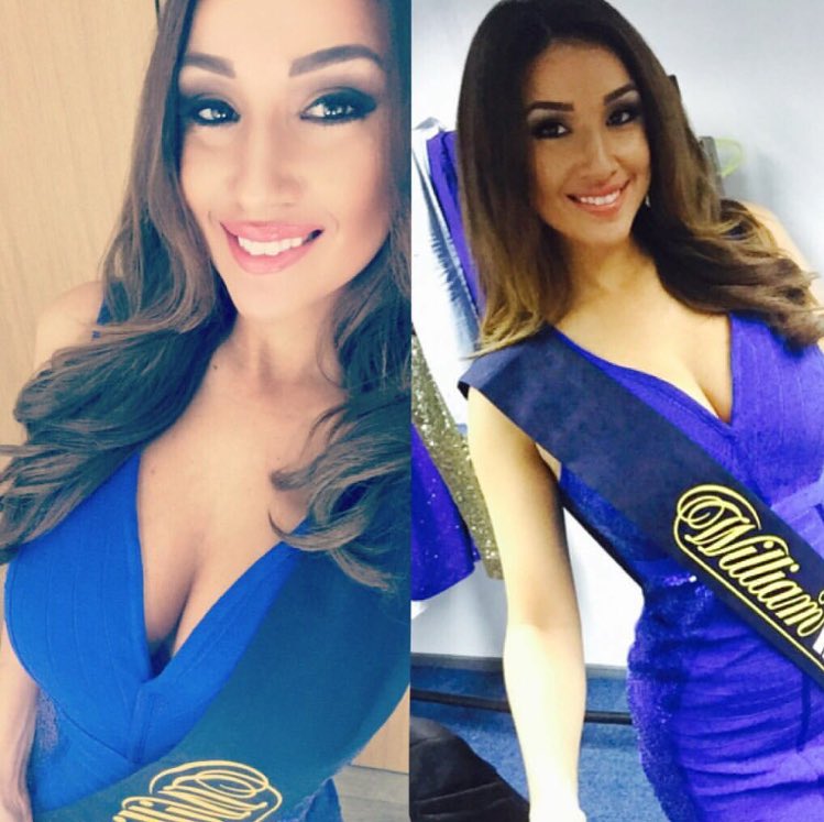 ModelLondon's tweet image. We welcome back beautiful @JemelinArtigas tonight to @OfficialPDC @WilliamHill as our #WalkOnGirl.. Along side stunning @HollyVJohnson 🎯👭💋
