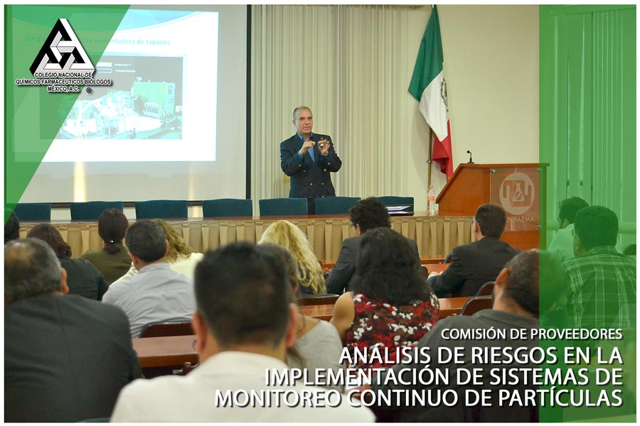 ColegioQFBMex's tweet image. En octubre, #INAVA regresó al #Programa2016 y nos habló de Análisis de Riesgos al implementar Sistemas de Monitoreo Continuo de Partículas