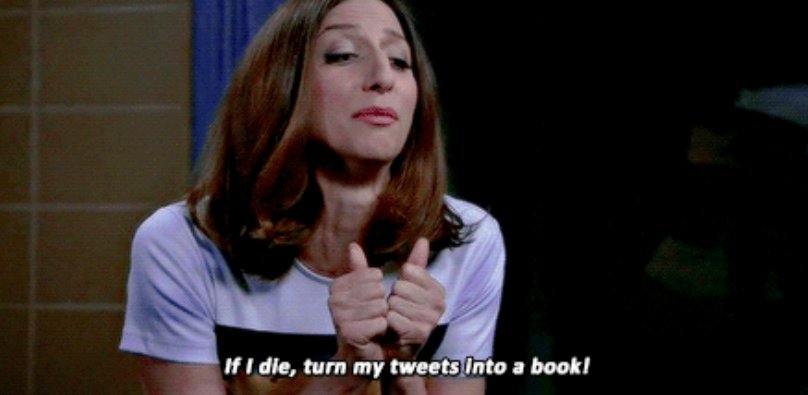 LadyAcqua's tweet photo. Día 2 - Una serie que querrías que viera más gente: Brooklyn Nine Nine. Está en Netflix. Risas aseguradas. A por ella. #retoseries https://t.co/XwY51qIQRR