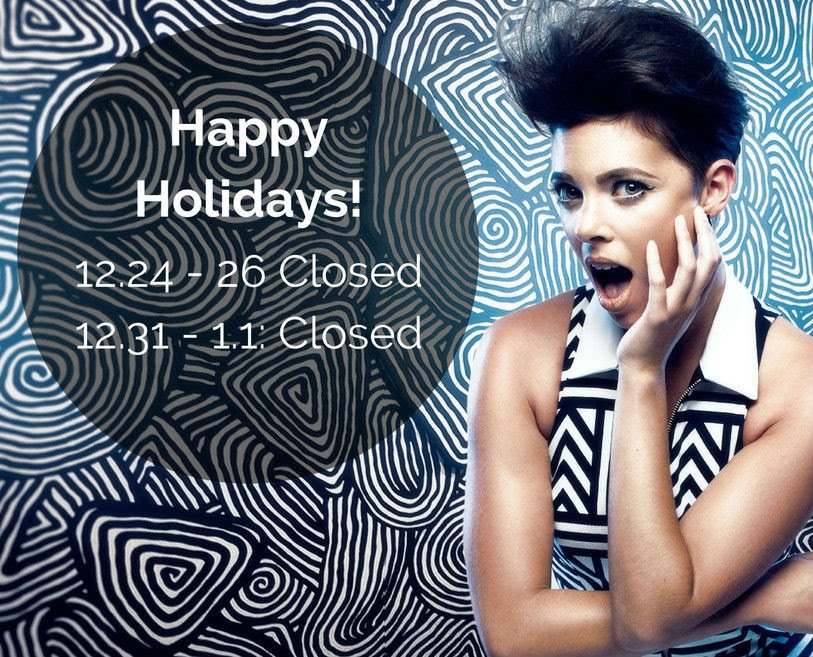 Happy Holidays from the team at Salon Eva Michelle!