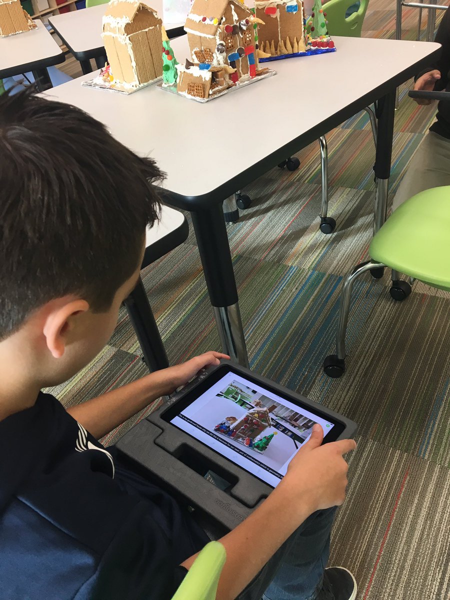 MrsBrem's tweet photo. Ss reflect on the design and construction of their #Geobread Houses on @Seesaw! https://t.co/MBvwRt0BsH