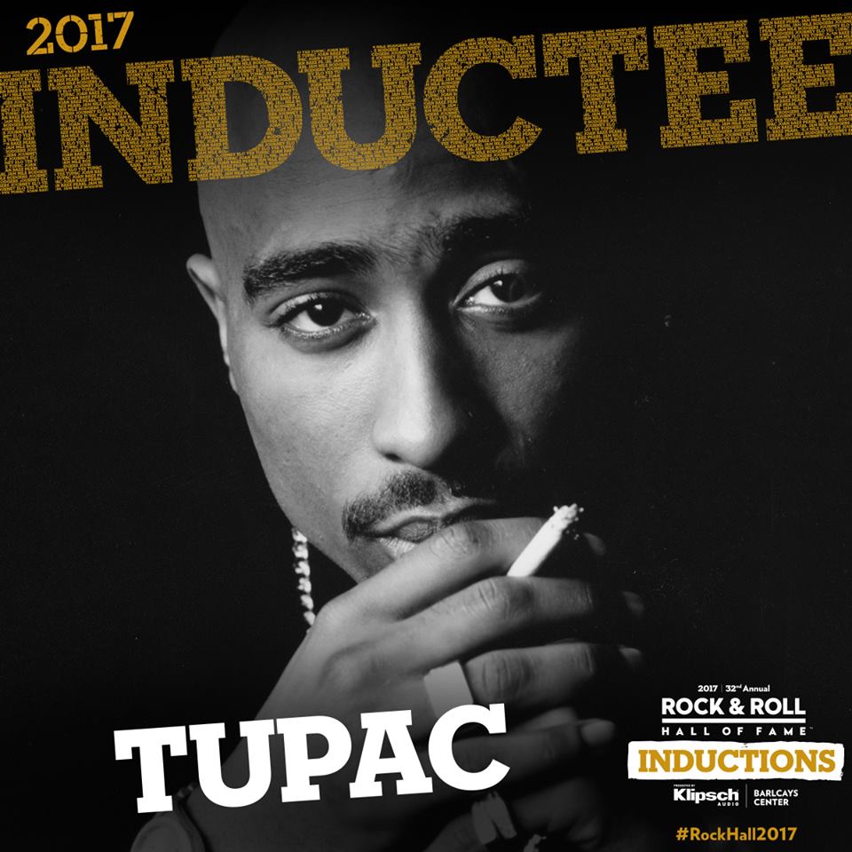 1HUNDREDD's tweet photo. Congratulations to the man who impacted my life forever, @2pac  He's 2017 INDUCTEE IN ROCK N ROLL HALL OF FAME!!! https://t.co/TRqdgXt4ST