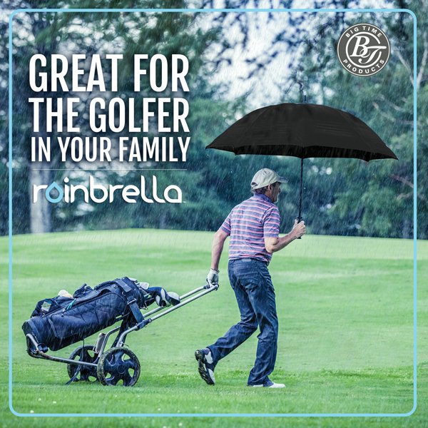 BigTimeProducts's tweet photo. Rain or shine #Rainbrella is a great gift for the golfer in your family! https://t.co/glsLOeJNhZ