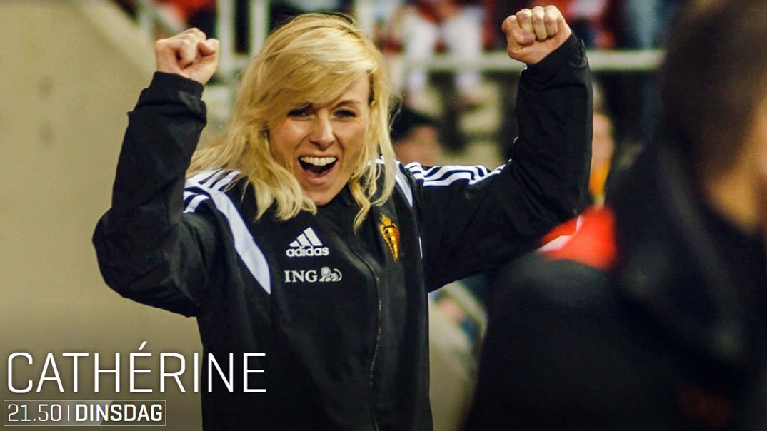 📺 #CATHéRINE @CMoerkerke est revenue nous dire bonjour ! Tous devant le poste, ce soir à 21h55 <a href="/VTM/">VTM</a> ! 😉🔥⚽