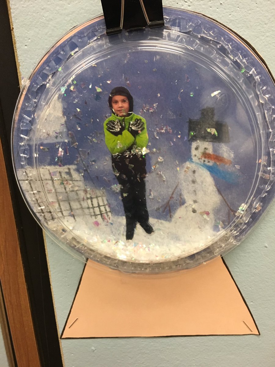 Students wrote creative personal narratives. What would you do if you were trapped in a snow globe? <a href="/PrincipalJennSP/">Jenn Scarberry Price</a> <a href="/McHensar1/">Sarah McHenry</a>