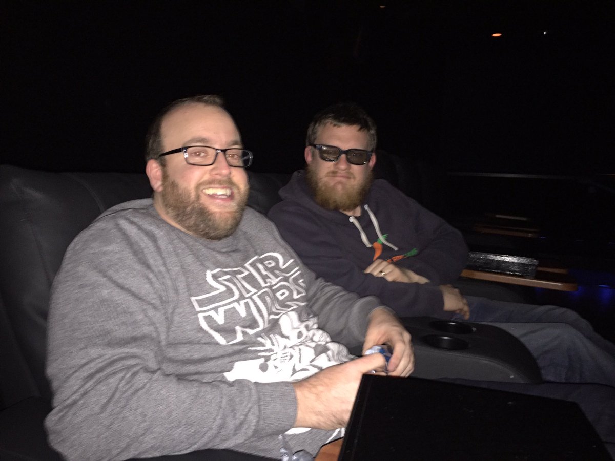 TheGeekForce's tweet image. Gallery seating for the GF gang this evening at @ShowcaseCinemas Nottingham. @starwars #RogueOne. Very very excited.