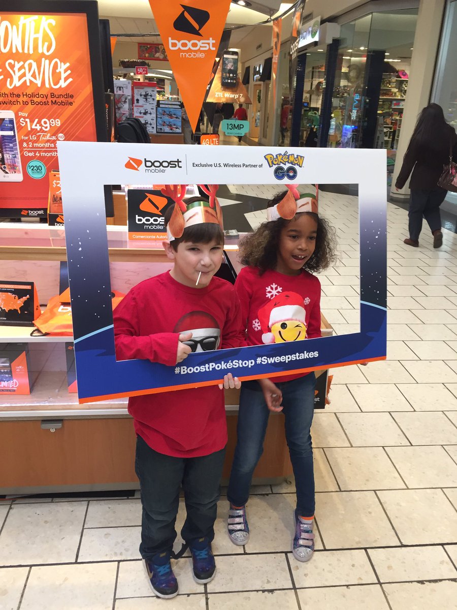 kolwireless1's tweet photo. Boost Mobile is now a Pokémon hotspot! Come collect this poke stop and get your unlimited 4G LTE data plan today!#BoostPokéStop #Sweepstakes https://t.co/7rsWXuigfo