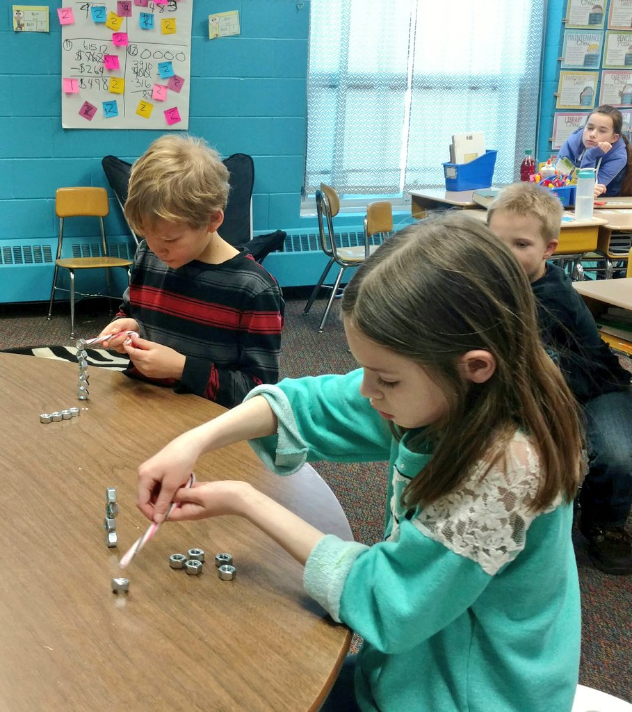 MrsKadrlik's tweet photo. #cfelem PBIS celebration - minute to win it - 3rd grade style.
#nutstacker #ornamentbalance #marshmallowtoss #treestack https://t.co/2BP4aObdBq
