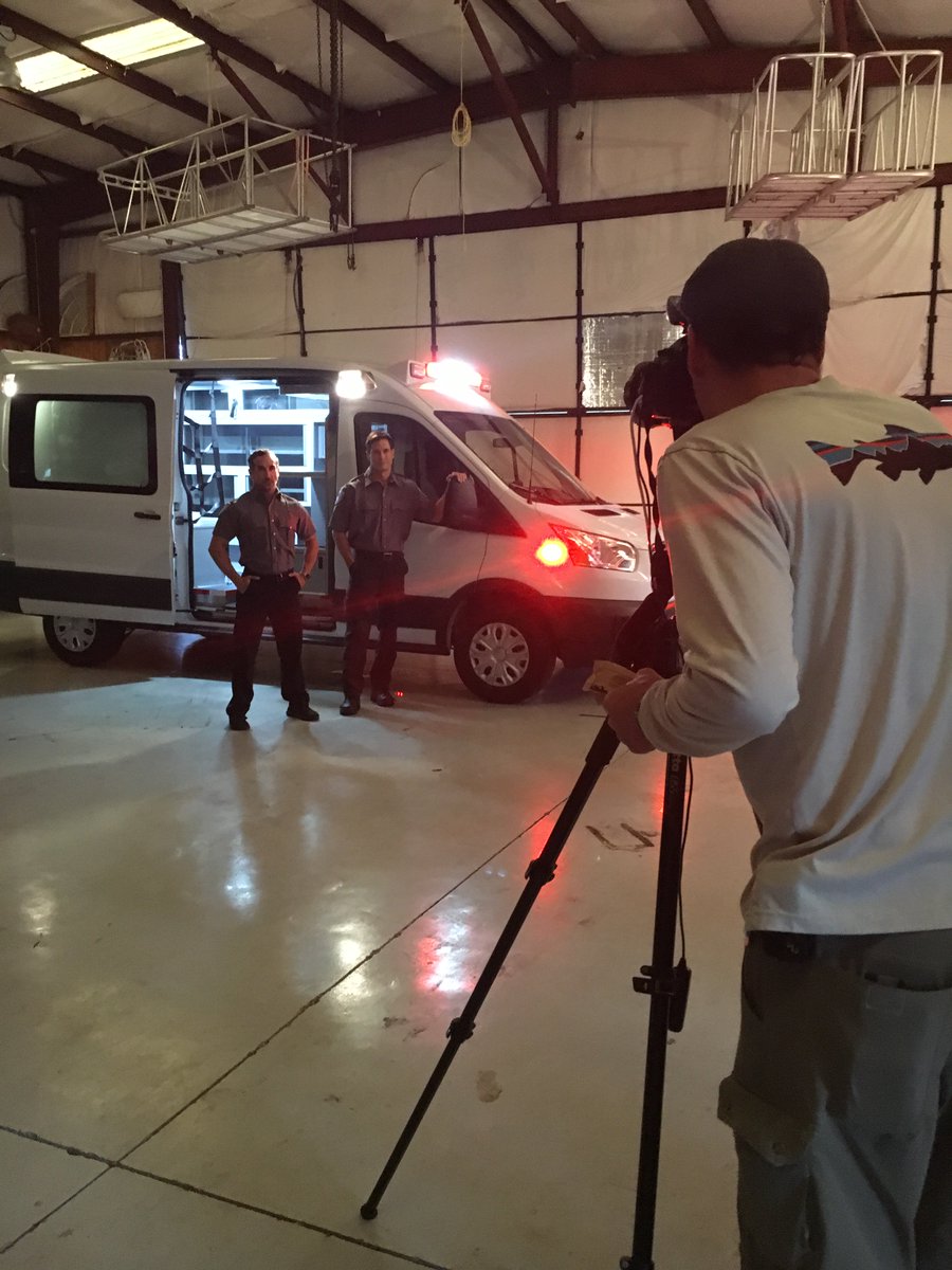 revgroupinc's tweet photo. S N E A K P E A K: Behind the scene of a photo shoot for McCoy Miller earlier today #streetstyle #ambulancelife #conceptual #vehiclesforlife https://t.co/mLeTgsg7GQ