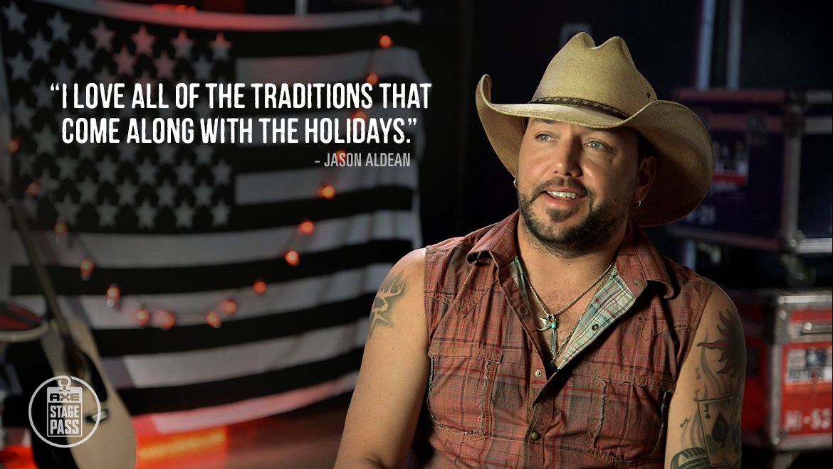 WMRisers's tweet photo. Find out how @Jason_Aldean spends his holidays at #AXEStagePass https://t.co/2I5E9EfuxC https://t.co/oKkPVimDnQ