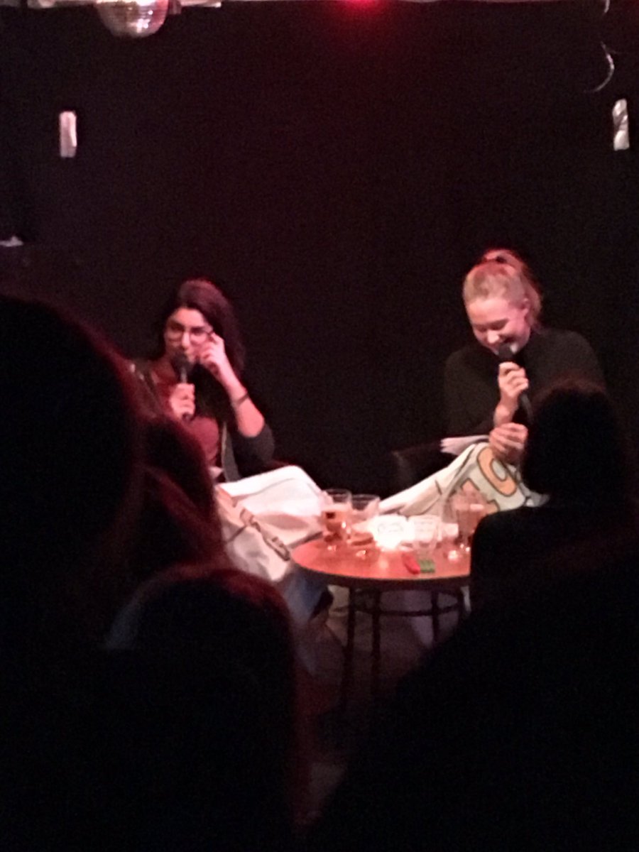 johanskold's tweet photo. Nu även upplevt dem LIVE. Väldigt kul! #framfall #ibs #stetoskop #dilanochmoa @DillePille @moalundqvist @Josefinito https://t.co/4PNN3wyju5