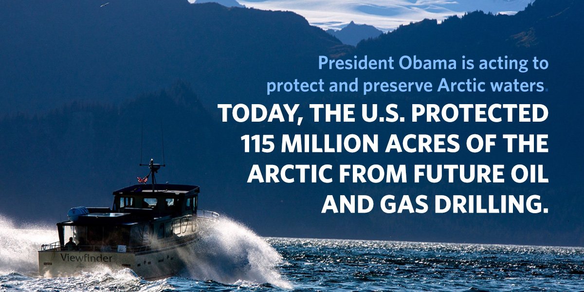 The Arctic is one of the most pristine—and fragile—regions on our planet. Here’s why @POTUS is protecting it: go.wh.gov/Arctic
