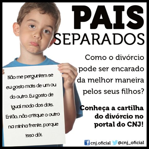 CNJ_oficial's tweet image. Conheça dicas para passar pelo #divórcio protegendo os filhos:  bit.ly/1GSEK8k.