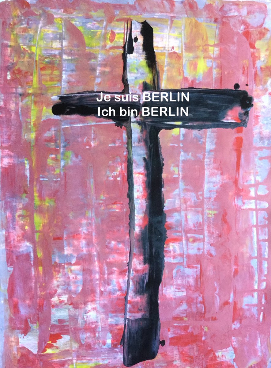 #JesuisBerlin #paix #liberté #Friede #Berlin #démocratie #jesuistriste #Peace #freedom