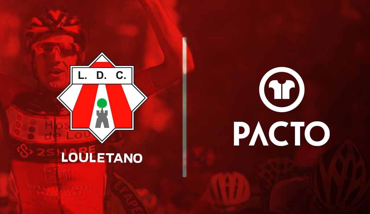 The continental Team  Louletano  in 2017, with PACTO cycling clothing