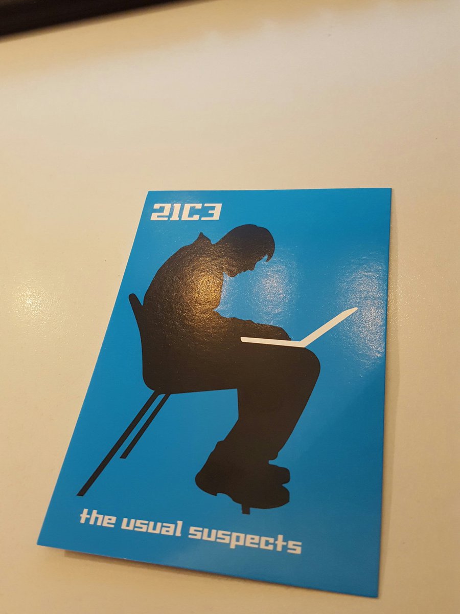 kaischmitz's tweet photo. @grauhut Gerade gefunden - ich glaub ich werd auch alt... #33c3 #21c3 https://t.co/bLL22OlBmT
