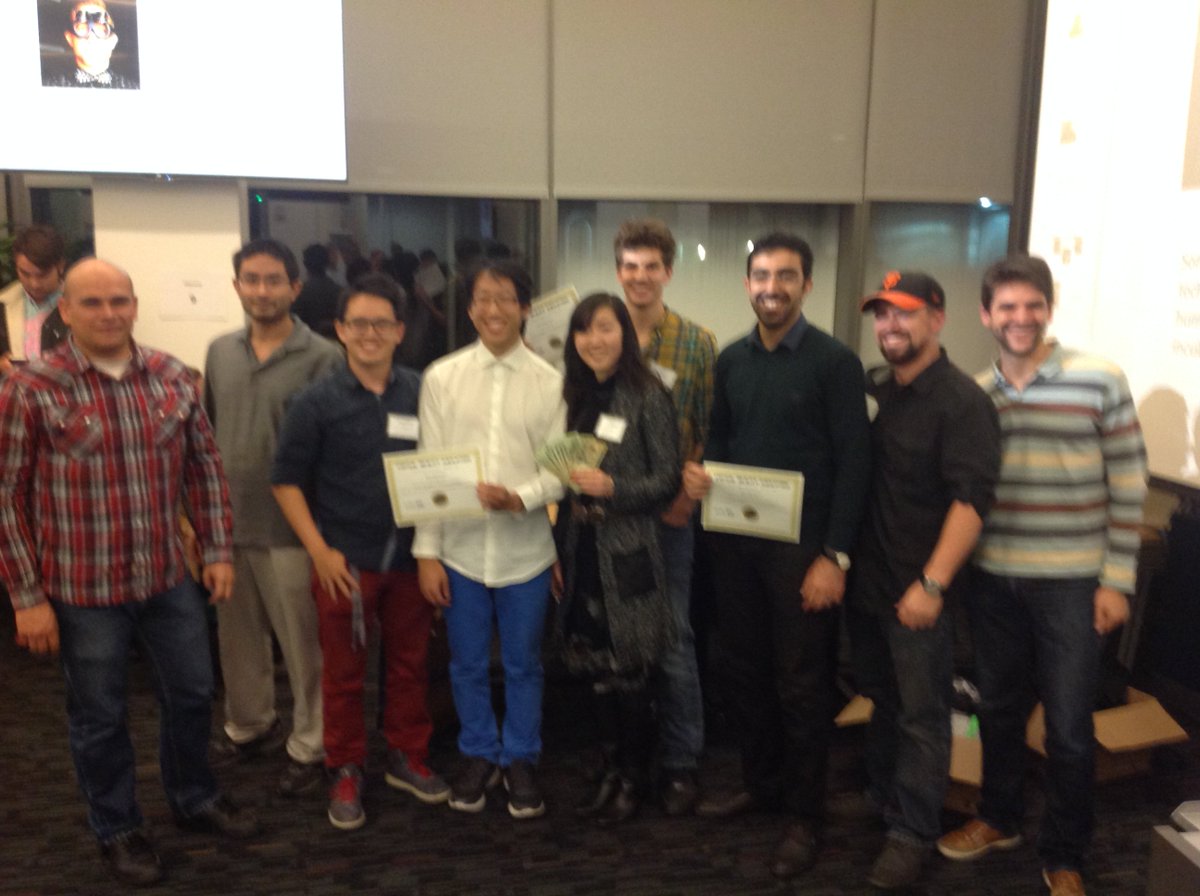Web3DConsortium's tweet photo. Award Ceremony @vrhackathon San Francisco 4 DEC 2016, @Web3DConsortium Best AR: Team Goldiblox, Furniture Fitter https://t.co/yqyGzEY3zL https://t.co/yIaMpQGJXh