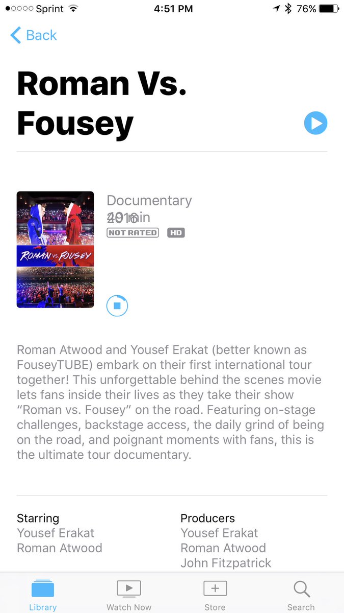 haybreezy79's tweet photo. Ayyyyyeeee can't wait to watch this after I get off work @fouseyTUBE @RomanAtwood #romanvsfouseythemovie #ROMANvsFOUSEY #SmileMore #BruhBruh https://t.co/l3lq8jOsoT