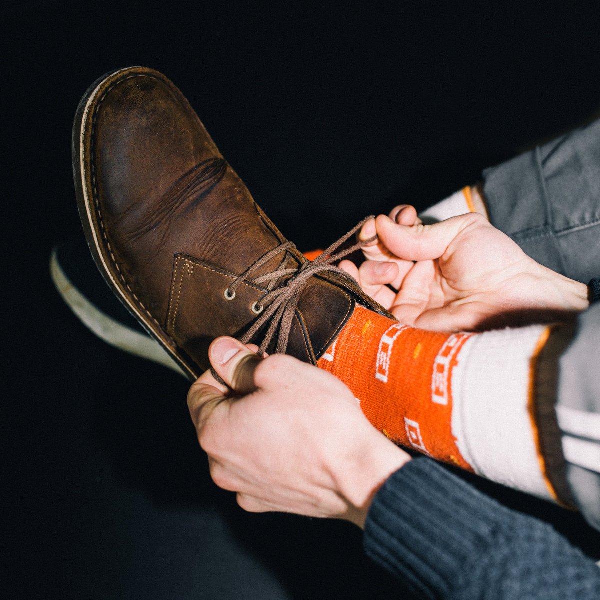 TeamOpenBook's tweet photo. They say the best way to know a person’s story is to walk a mile in their shoes. To which we say: don’t forget to wear socks. #openbooksocks https://t.co/LPHLHcq3UU