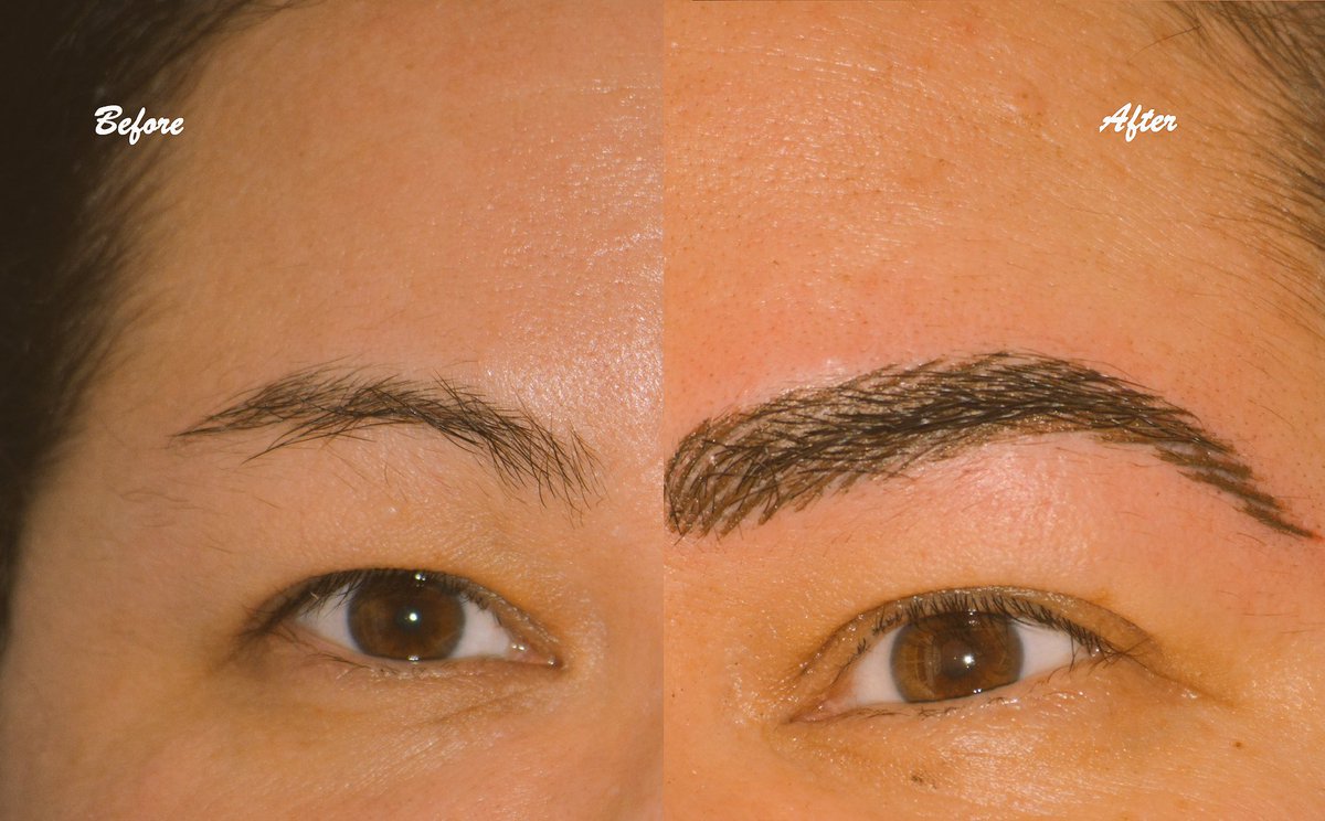 Aracelimakeup's tweet photo. The before and after featuring microblading 💋😍 Contact us today for more information: 913.361.1278/ https://t.co/bOUm02XDCx https://t.co/drV5cYYxiN