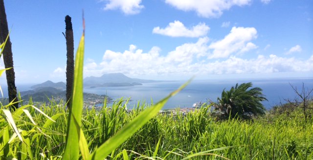bcsimph's tweet photo. @annakooiman  Hike to top of the mountains in St Martin. Stunning views https://t.co/MLSvfTJGLO