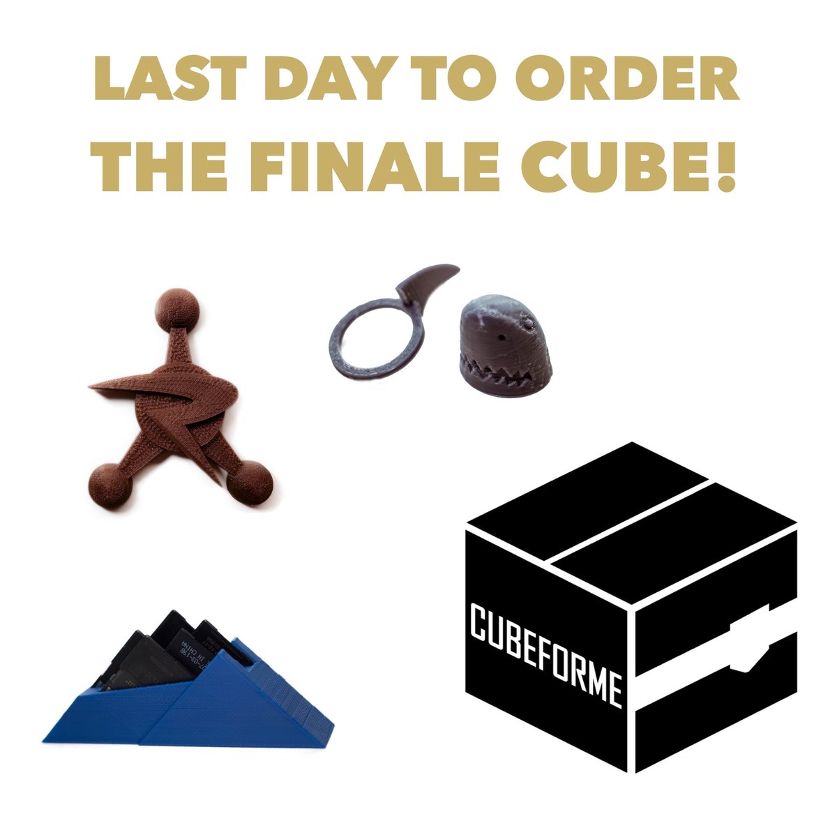 CubeForme's tweet image. This is it. Don&apos;t miss out on the Finale Cube, featuring @zheng3_jim, @3dbrooklyn, and @3dcentralva! #finalecube #cubeforme