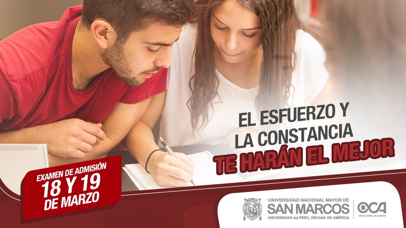 UNMSMadmision's tweet photo. Sanmarquino que se respeta no se rinde con un problema. https://t.co/qzMzgMkknX