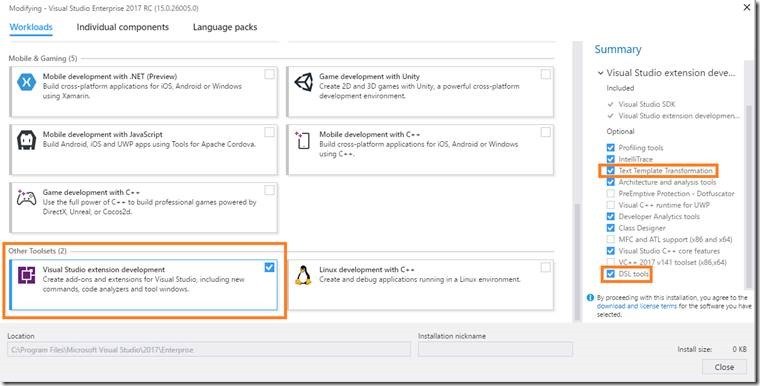 The #VisualStudio Modeling SDK is now available w/ #VS2017, https://blogs.msdn.microsoft.com/visualstudioalm/2016/12/12/the-visual-studio-modeling-sdk-is-now-available-with-visual-studio-2017/