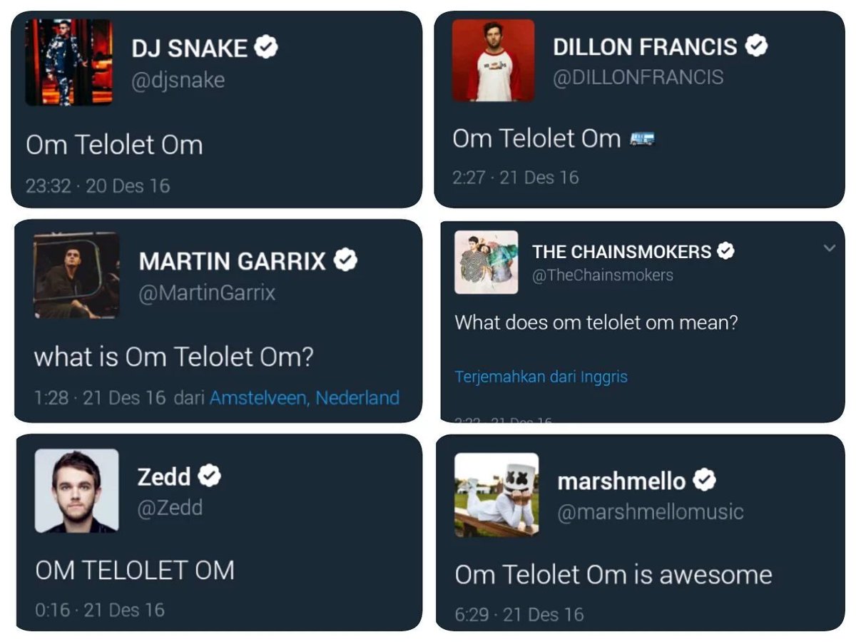 OMG I can't stop laughing OM #TELOLET OM <a href="/djsnake/">DJ SNAKE</a> <a href="/MartinGarrix/">MARTIN GARRIX</a> <a href="/TheChainsmokers/">THE CHAINSMOKERS</a> <a href="/Zedd/">Zedd</a> @DILLONFRANCIS <a href="/CalvinHarris/">Calvin Harris</a>😂