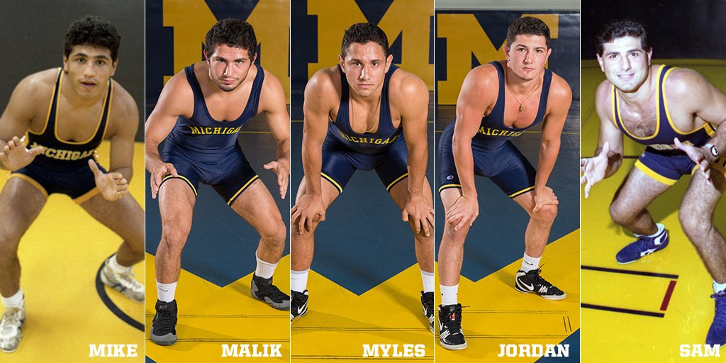 Michigan Wrestling on Twitter: "Amines of Michigan. Quite the legacy -- past, present and, we