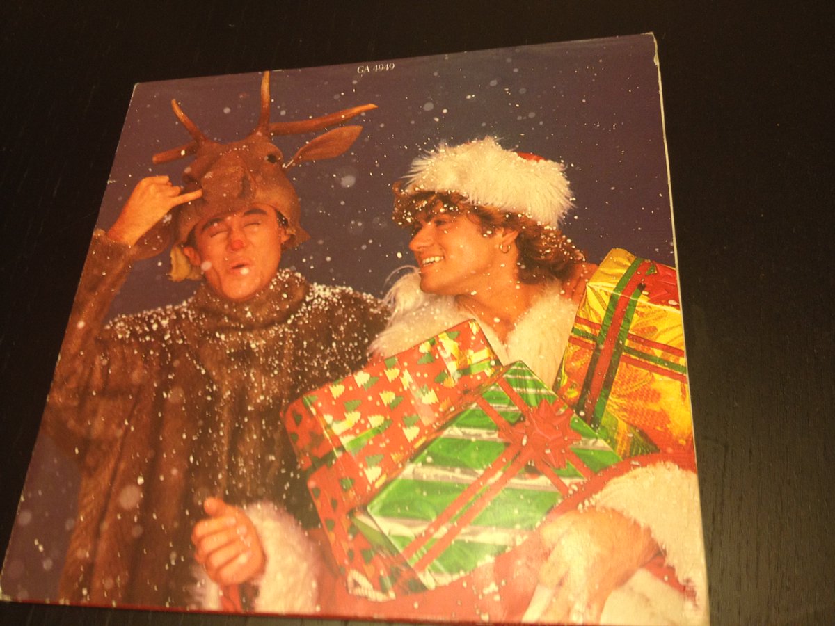 My80sSingles's tweet photo. Wham! - Last Christmas (7") By far the most heard song in shops this year! https://t.co/soh7sM3hCM