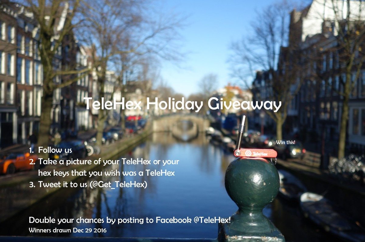 Get_TeleHex's tweet photo. Want a free #TeleHex?

1. Follow us
2. Take a picture of your TeleHex or your hex keys that you wish was one
3. Tweet it to us https://t.co/89cTUMgCxT