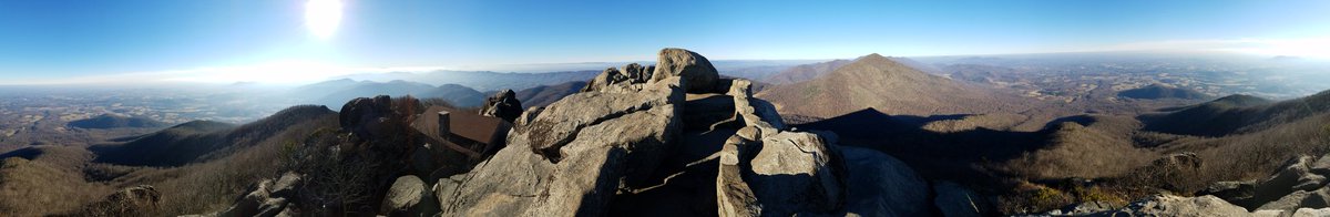 zane0922's tweet photo. Hiked to the very top of Sharp Top today. https://t.co/fHJLmYEOka