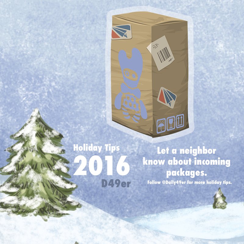 Holiday Tips: Let a neighbor know if you're not going to be home when your package is coming.
#CSULB #Holidays #49erNow https://t.co/mTTf6L8fgT
