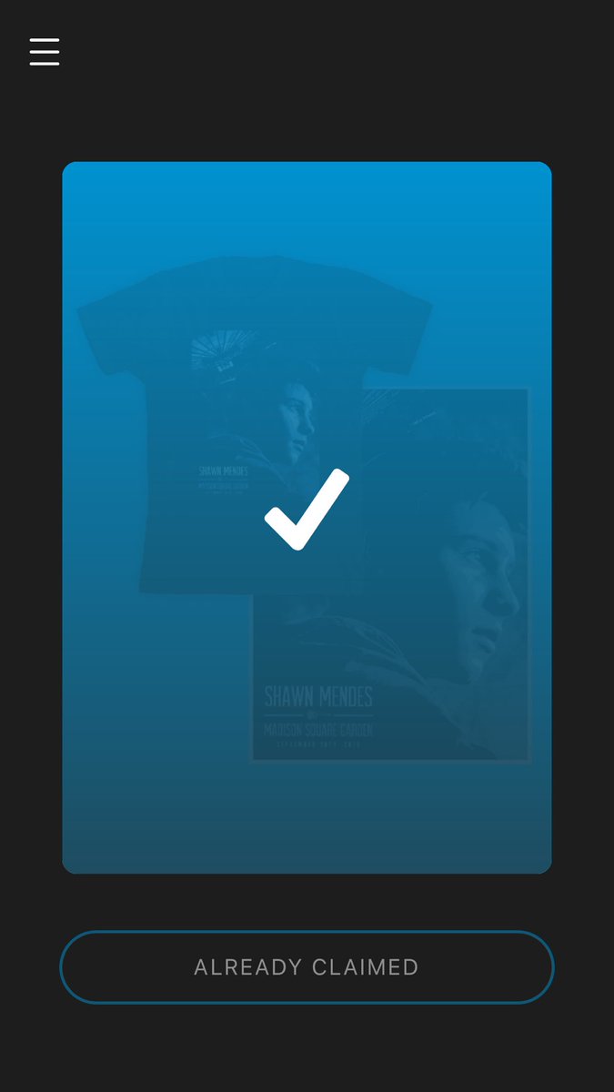sxndyyd's tweet photo. Merry Christmas to me 😻 @ShawnMendes #LiveAtMSGMerch https://t.co/vsdL4qpm6B