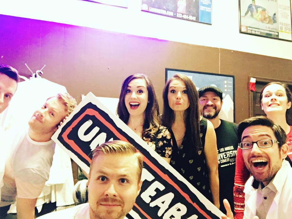 UndateableShow's tweet image. Last night BACKSTAGE with the Undateable cast &amp;amp; crew! Thanks to everyone who came...you ROCK! #undateableshow #secondcityhollywood