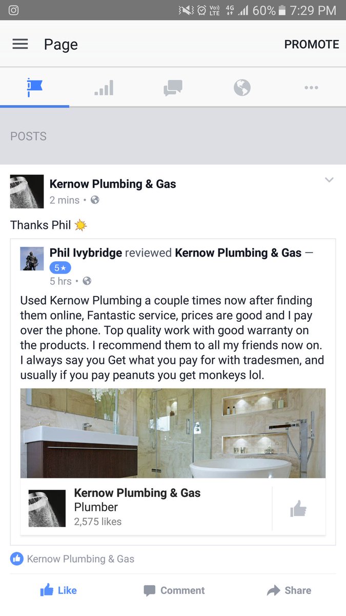 perthplumbers_'s tweet image. Another happy customer. We are #theplumbingandgasguys for all jobs. Book online kernowplumbing.net #perthplumbers #plumbersperth #perth