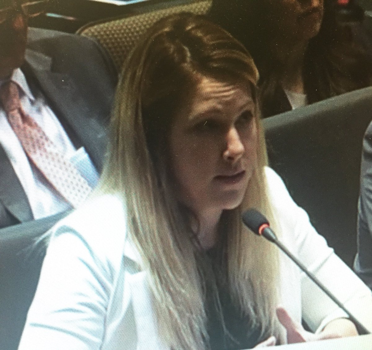CSAC_Counties's tweet photo. CSAC's @FaithCSacto joins @JerryBrownGov &amp; @CaCities to urge @CalPERS to reduce the #discountrate in today's hearing. #Pensions https://t.co/3yXqhGFXD8