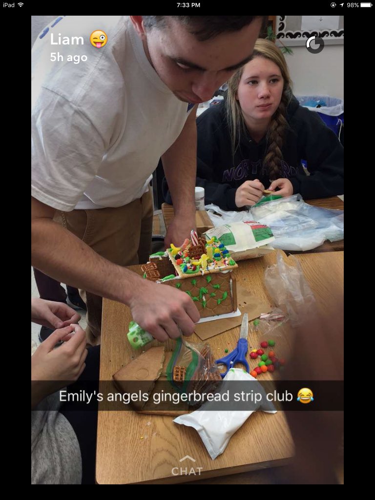 Emily_Ingold's tweet photo. Most productive thing I have ever done. Made Emilys Angels come alive https://t.co/niHatH1tIG