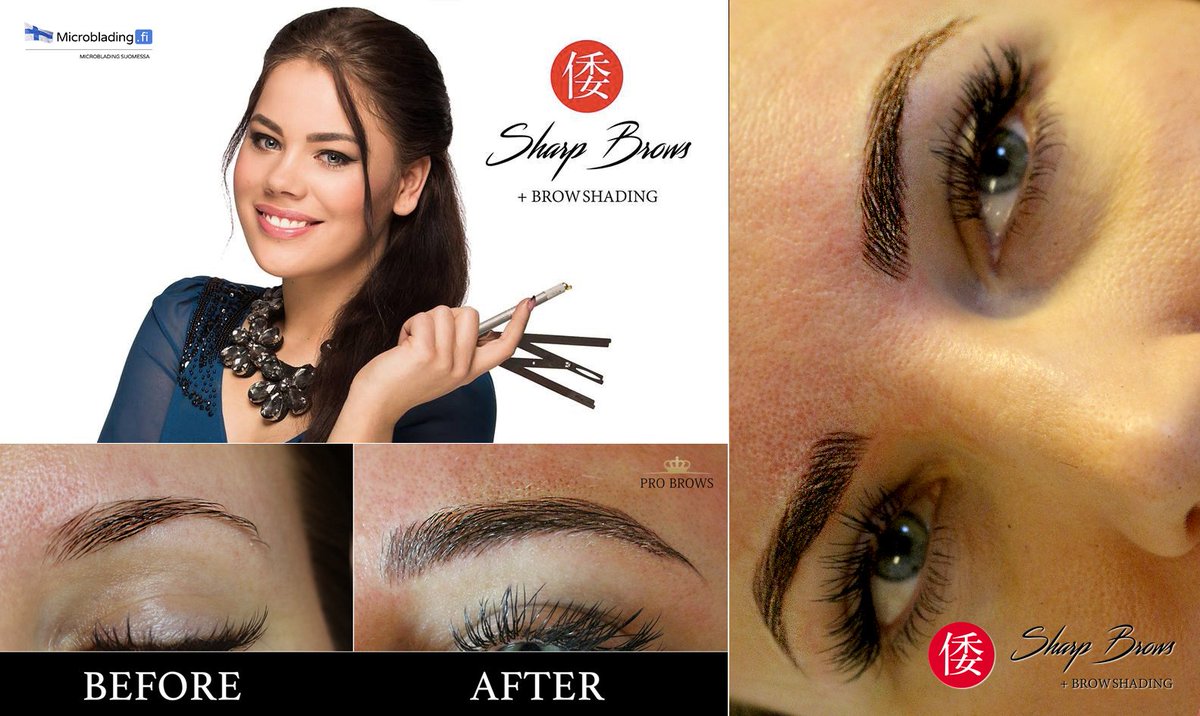 ProBrowsEstonia's tweet photo. #SharpBrows #microblading - is this a major change or what?

See more from trainer Siiri Tabri: https://t.co/ApuSd1XVP9

#probrows https://t.co/2BvvkhXpoZ