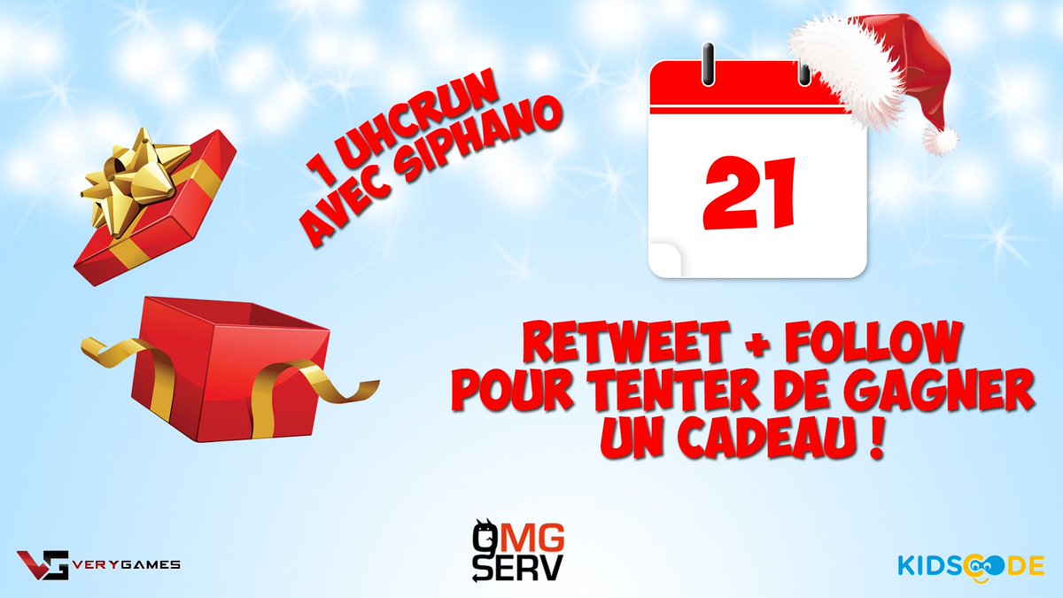 Markkk_333's tweet image. #RT + Follow @AypierreMc @Siphano @ZeProf2math pour gagner 1 Cadeau par jour avec #CalendrierDelavent
