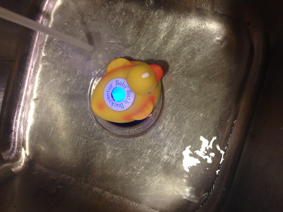 Reviewingallday's tweet photo. Loving the #Ozeri bath duck! It keeps the baby safe by telling the temp! #ad #sp #elite1sreviews https://t.co/KkxsaEApN4