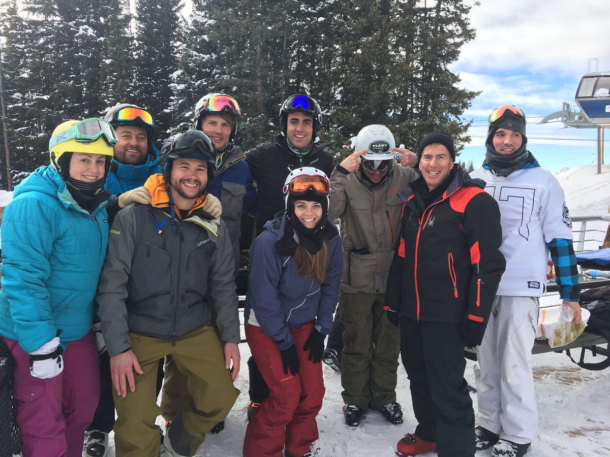 Brats, burgers &amp; Black Diamonds. Had a blast with the <a href="/fsvail/">Four Seasons Vail</a> team at our <a href="/vailmtn/">Vail</a> BBQ for VIP guests. #lifeatfsvail