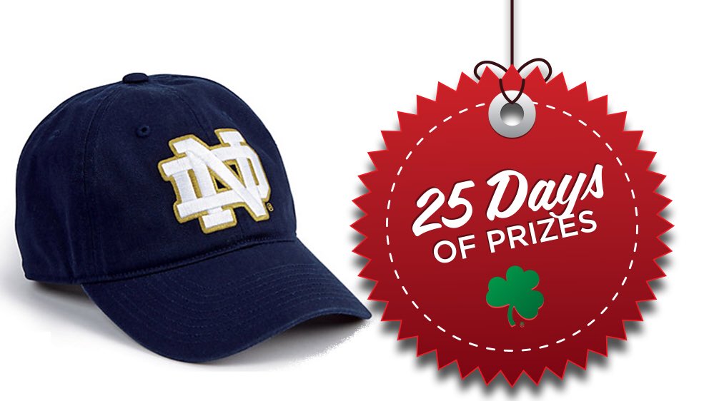 FightingIrish's tweet photo. ☘️ #ND25Days OF PRIZES:
@NDCheerTeam 

RETWEET FOR A CHANCE TO WIN

@UnderArmour Hat https://t.co/fjCb6UrURh