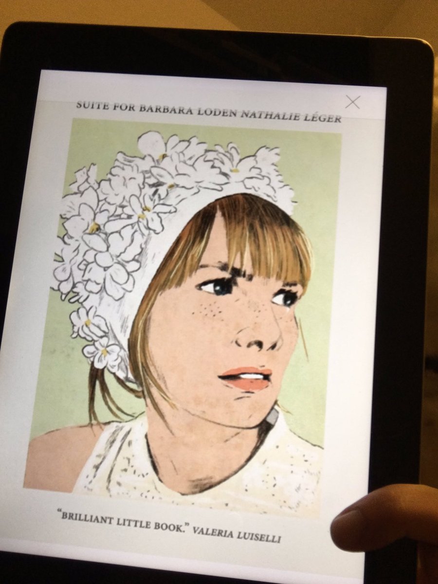 DanklandReading's tweet photo. Suite for Barbara Loden by Nathalie Leger https://t.co/dEdCuiHvun