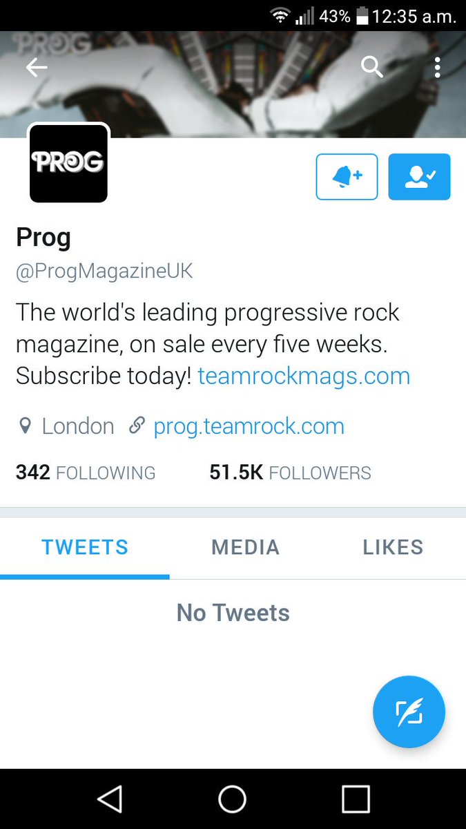 Jearjul's tweet image. Goodbye to #progmag  from all at  facebook.com/proggers777/