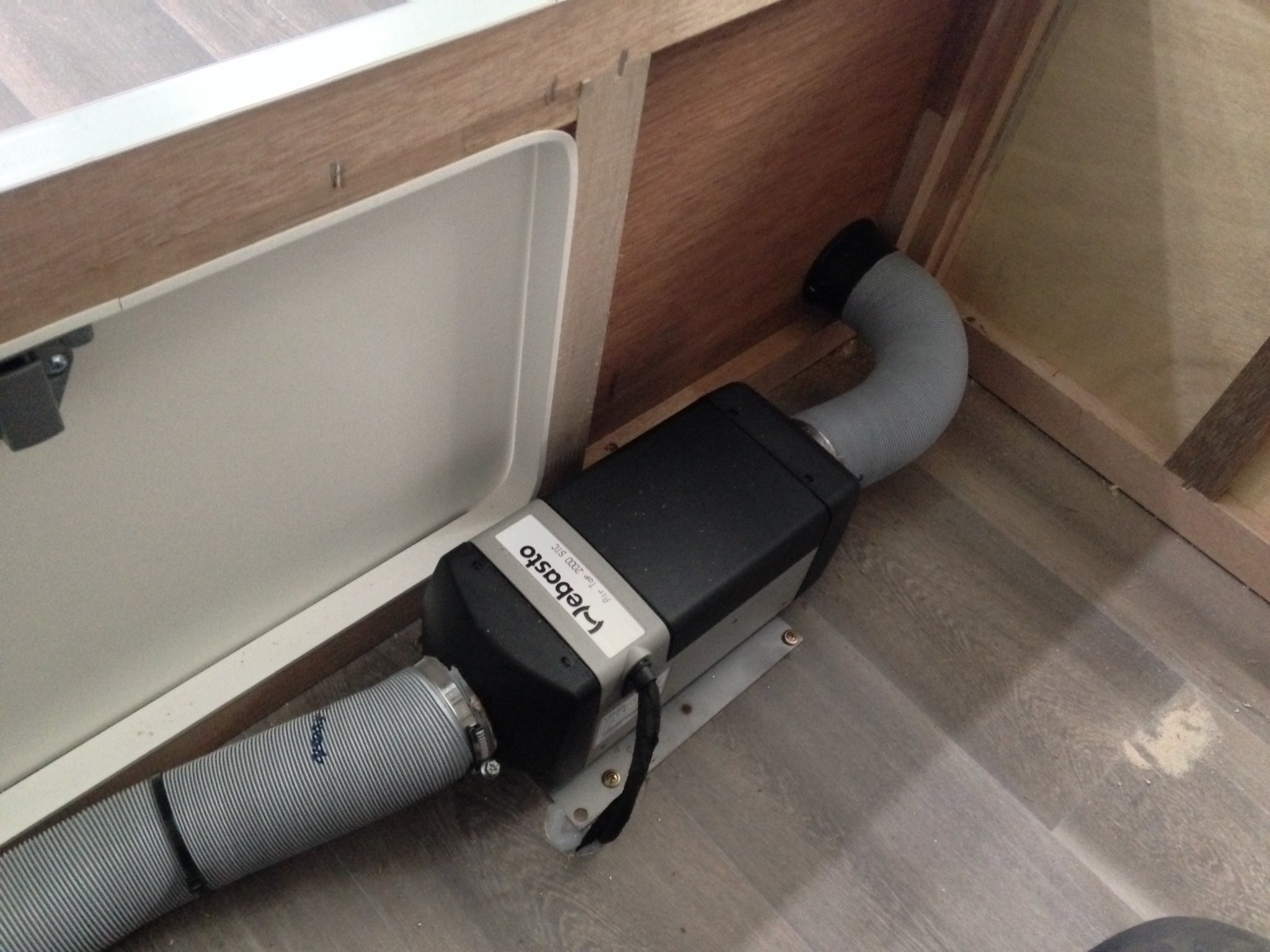 The RV Plumber on Twitter "The last heater installation if 2016…