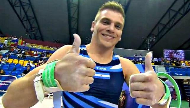aadeporte's tweet photo. #PremiosOlimpia2016 #GimnasiaArtística @ColoCORDOBA fue el ganador del olimpia de plata. El argentino dijo presente en Río 2016 https://t.co/nkgmlwYzxw